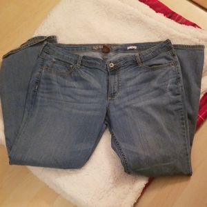 Bootcut arizona jeans size 17 short petite